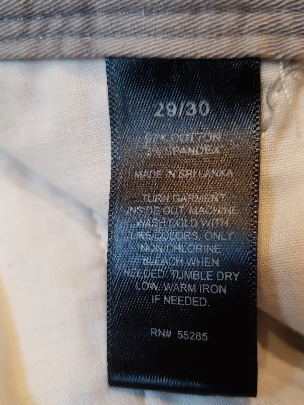 Express Men's Skinny 29/30 Light Gray Slacks Trousers